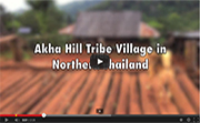 Akha Hill Tribe Village in Northern Thailand